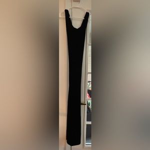 Anthropologie dress long heavy material new with tags black, navy, olive green.